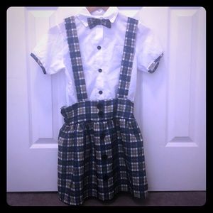 Nerd or schoolgirl costume